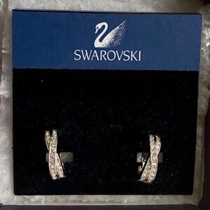 Swarovski Crystal Clip-On Earrings